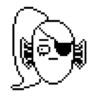 Telegram sticker 😐 Undertale<3
