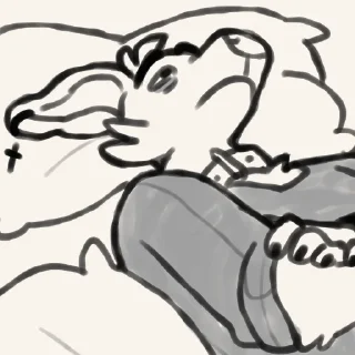 Telegram stiker 🐶 FWX(🐾) Goldie