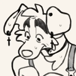 Telegram stiker 🐶 FWX(🐾) Goldie