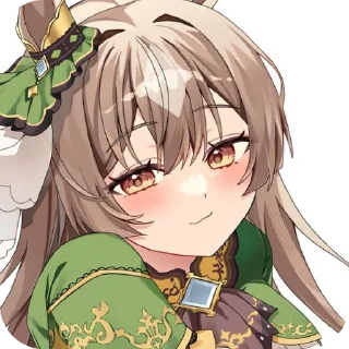 Telegram sticker ☺ Satono Diamond @umamusume_stickers