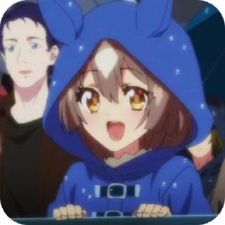 Telegram sticker ☺ Satono Diamond @umamusume_stickers