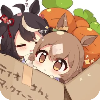 Video sticker 😳 Satono Diamond @umamusume_stickers