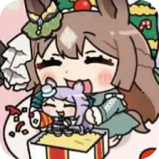 Video sticker ☺ Satono Diamond @umamusume_stickers