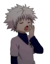 Telegram sticker 😪 Killua por @KilluaZaoldyeck