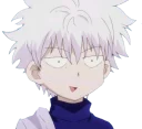 Telegram sticker 😮 Killua por @KilluaZaoldyeck