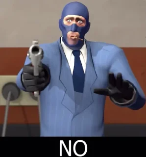 Telegram sticker 😨 Team Fortress 2 @source_memes