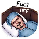 Telegram sticker 😠 Witcher