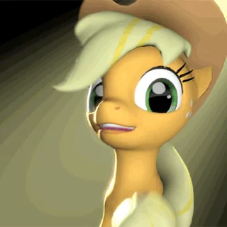 Telegram sticker 😀 SFM ponies | @MLP_AnimatedStickers