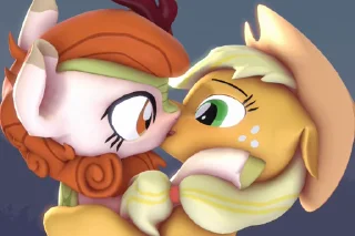 Telegram sticker 😍 SFM ponies | @MLP_AnimatedStickers