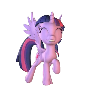 Telegram sticker 😄 SFM ponies | @MLP_AnimatedStickers