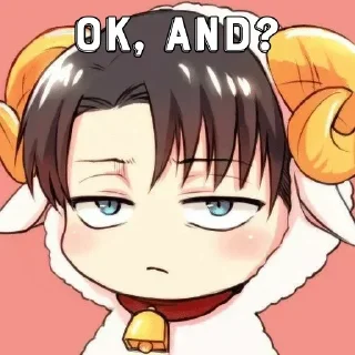 Video sticker 🤔 Kyouma — @stckrRobot