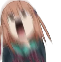 Телеграм стикер 😱 Animemes