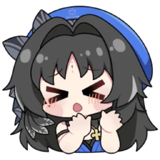 Telegram sticker 😣 WuWa | @wuwaland