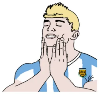 Telegram sticker 😱 Argentinaball