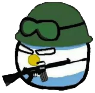 Telegram sticker 🔫 Argentinaball