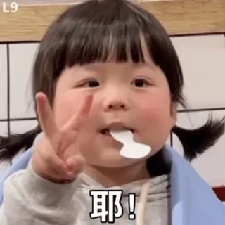 Телеграм стикер ✌️ 龙猫出海 @Totorogroup