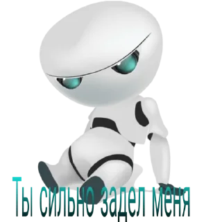 Telegram stiker 😔 Милые роботы @stickermodpack