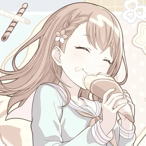 Telegram sticker ☀️ Minori hanasato by @kwinocka_sticker