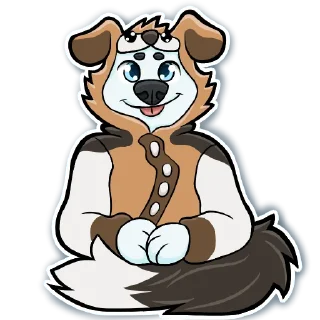 Telegram sticker 🐶 Reothadh