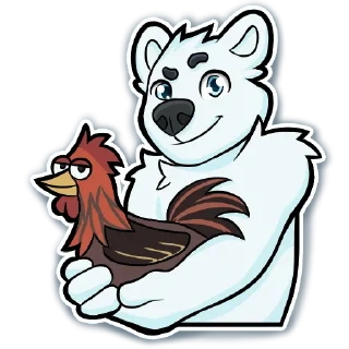 Telegram sticker 🐓 Reothadh