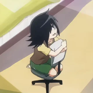 Video sticker 🥳 WataMote @Rucodellllstick