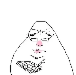 Telegram sticker 🧐 hamster