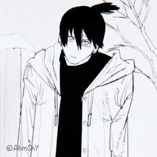 Video sticker 😐 - ᗷY @ahMshY 𓉮 . Aki Hayakawa (Manga)