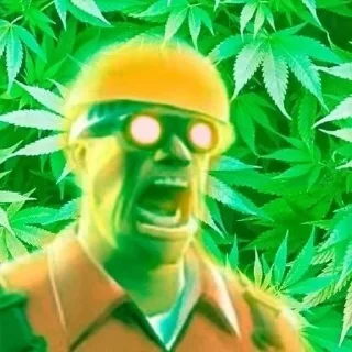 Telegram sticker 🌿 Weed Cult