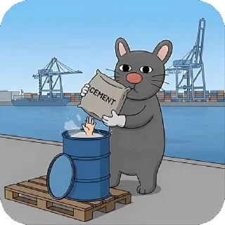 Video sticker 😔 꿀쥐티콘