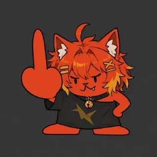 Telegram sticker 🐱 Prince ириска @iiiskrk