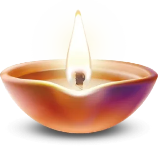 Video sticker 🪔 Diya Candle @PunjabiSticker