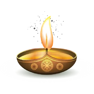 Telegram sticker 🪔 Diya Candle @PunjabiSticker