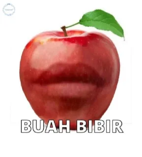 Telegram sticker 👄 receh by Poωer