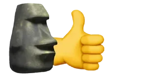 Telegram sticker 🗿 Скіл эдар ➡️ @EmojiRuBot