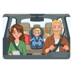 Telegram stiker 🚘 Семья | @Premium_Stikers