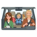 Video sticker 🚘 Семья | @Premium_Stikers