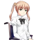 Telegram sticker 😏 Katawa Shoujo [Mixed]