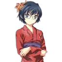 Telegram sticker 🙂 Katawa Shoujo [Mixed]