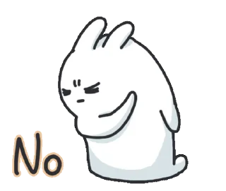 Telegram sticker 🐰 Cat & Bunny by @GIFSTIKI