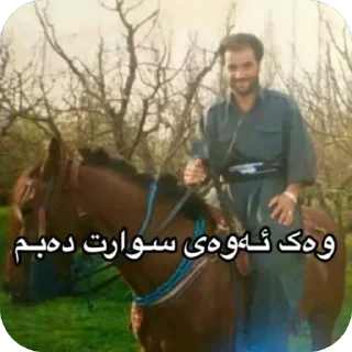 Telegram sticker 😏 مامۆستا سەردەشتی | یەک