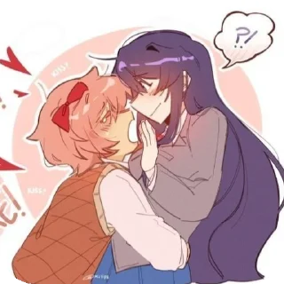Telegram sticker ❤ 𝙷𝚘𝚗𝚎𝚢𝙻𝚘𝚟𝚎 - @Monika0w0