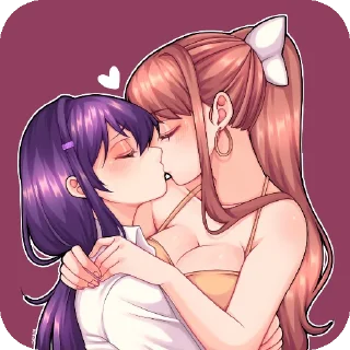 Telegram sticker ❤ 𝙷𝚘𝚗𝚎𝚢𝙻𝚘𝚟𝚎 - @Monika0w0