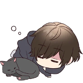 Telegram sticker 😴 Менхера-кун @Nyasticks