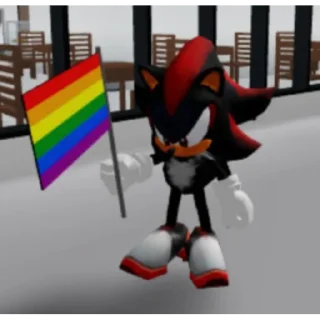 Telegram sticker 🏳️‍🌈 🦔🖤❤