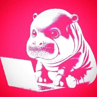 Telegram stiker 🌟 БЕГЕМОТИКИ @UXOES :: @fStikBot