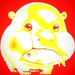 Telegram stiker 🌟 БЕГЕМОТИКИ @UXOES :: @fStikBot