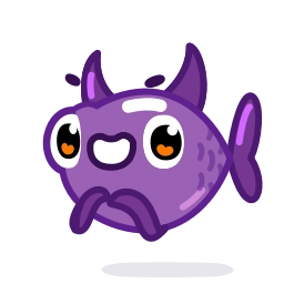 Telegram sticker 😈 Gold Fish