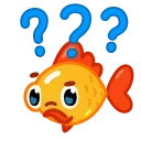 Video sticker 🤔 Gold Fish