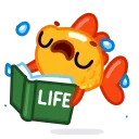 Video sticker 😩 Gold Fish