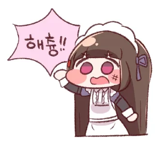 Video sticker ✊ 라스트 오리진 만화 극장콘